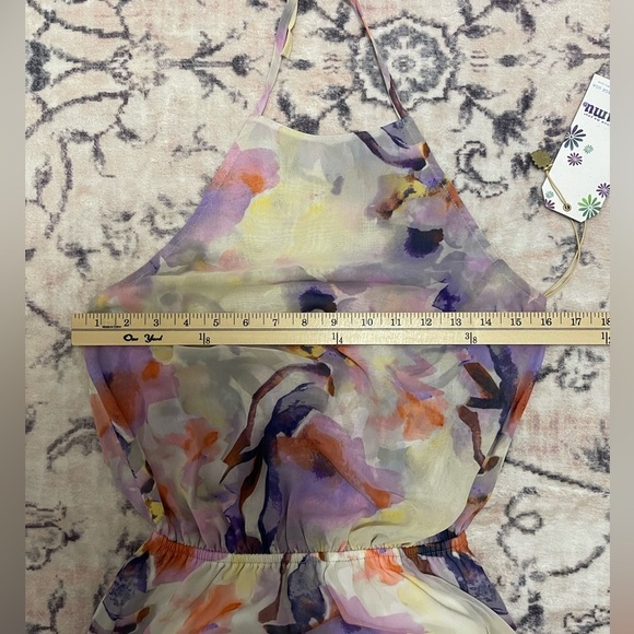 NWT Show Me Your Mumu Heather Halter Maxi in Abria's Floral SIZE XS - Picture 9 of 9